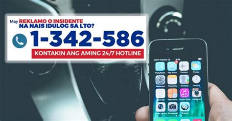 lto hotline 24 7.
